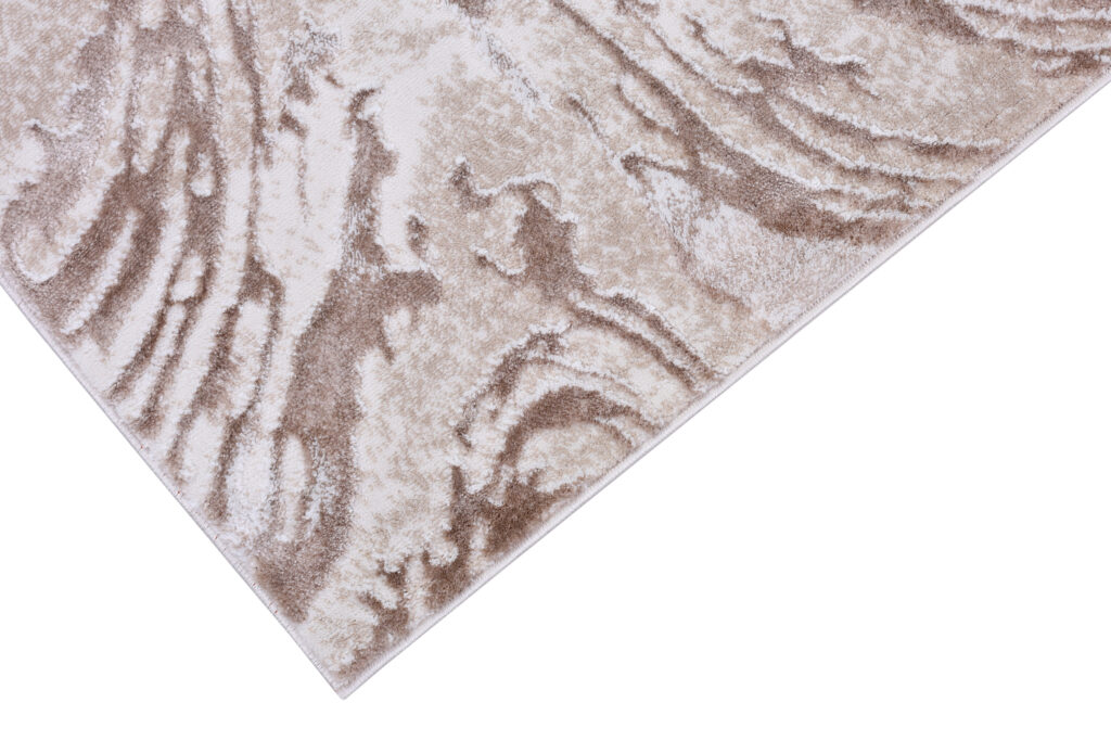 Tappeto Como Beige Crema Marmo