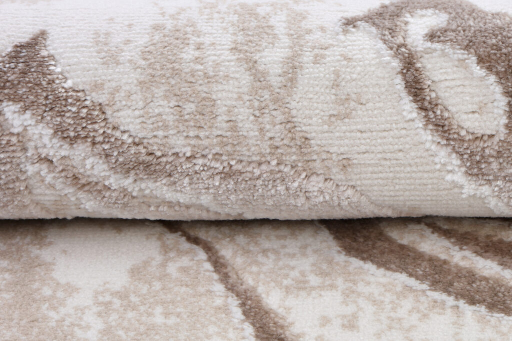 Tappeto Como Beige Crema Marmo