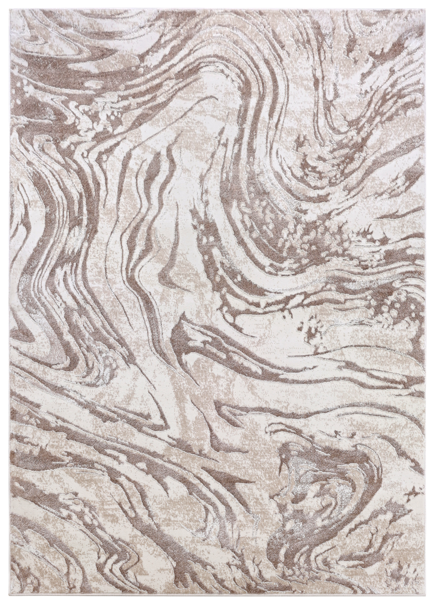 Tappeto Como Beige Crema Marmo