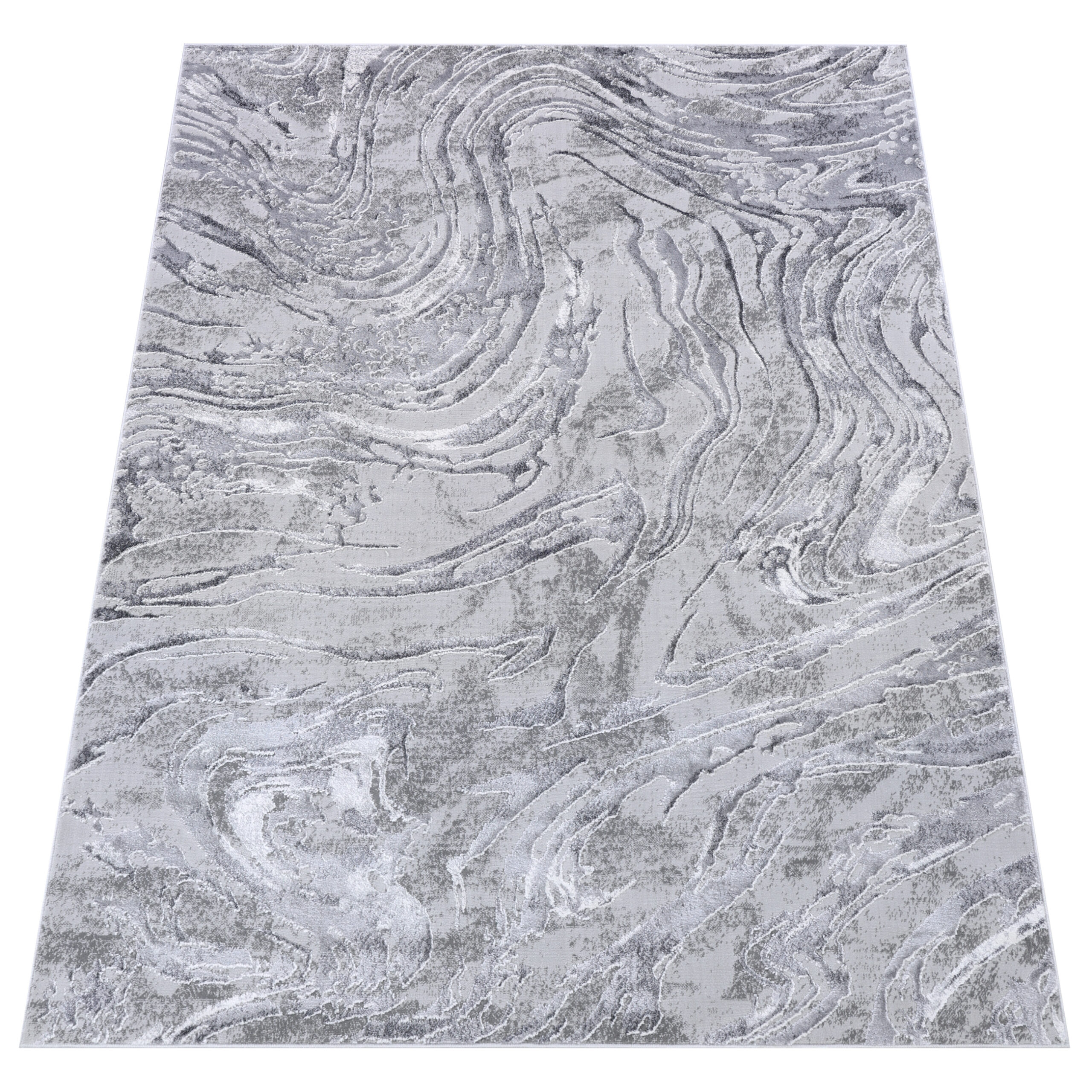 Tappeto Como Grigio Marmo