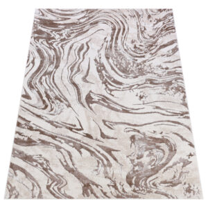 Tappeto Como Marrone Chiaro Marmo