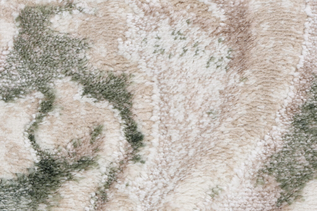 Tappeto Como Beige Verde Marmo