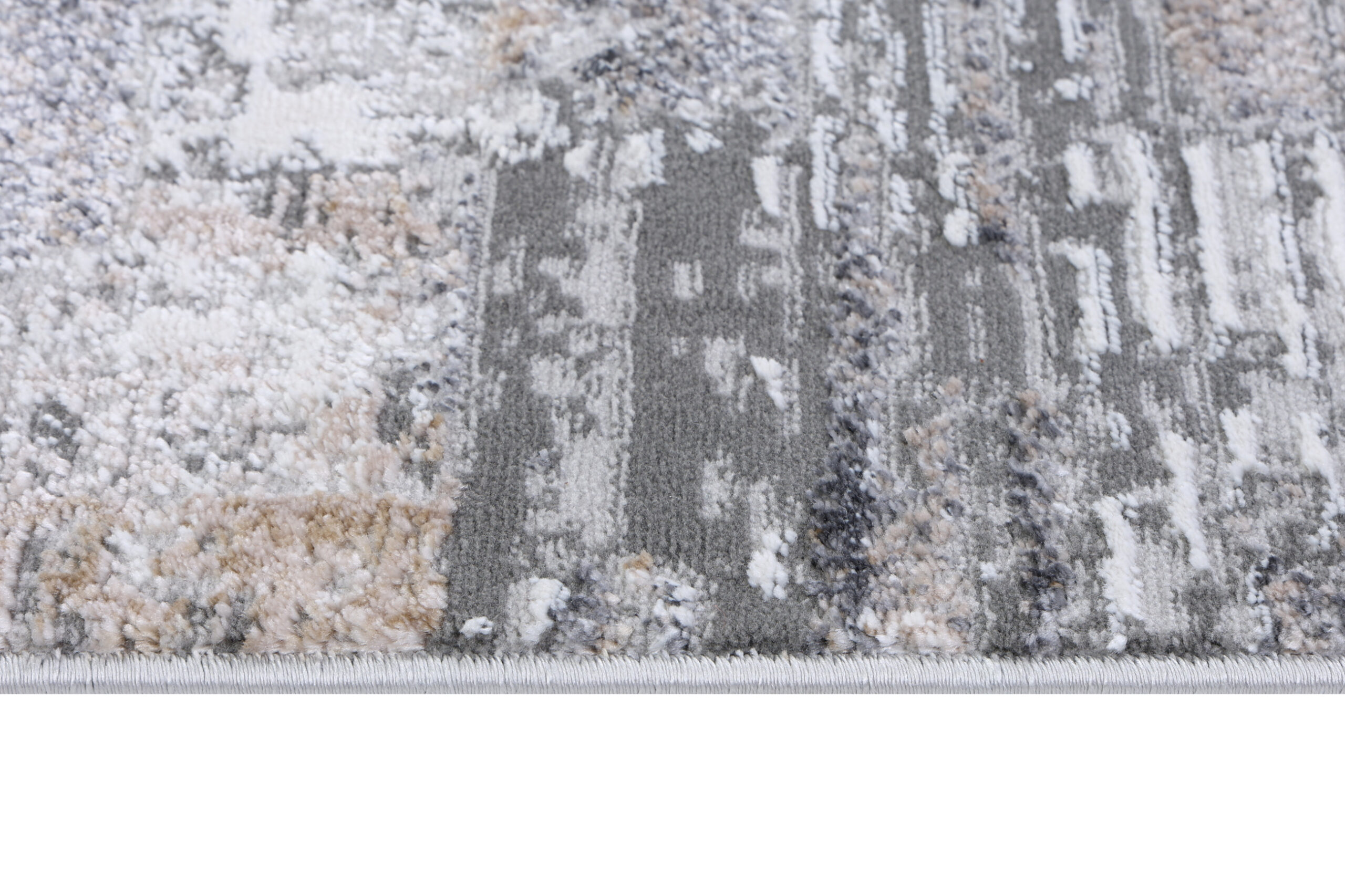 Tappeto Como Grigio Beige Industriale