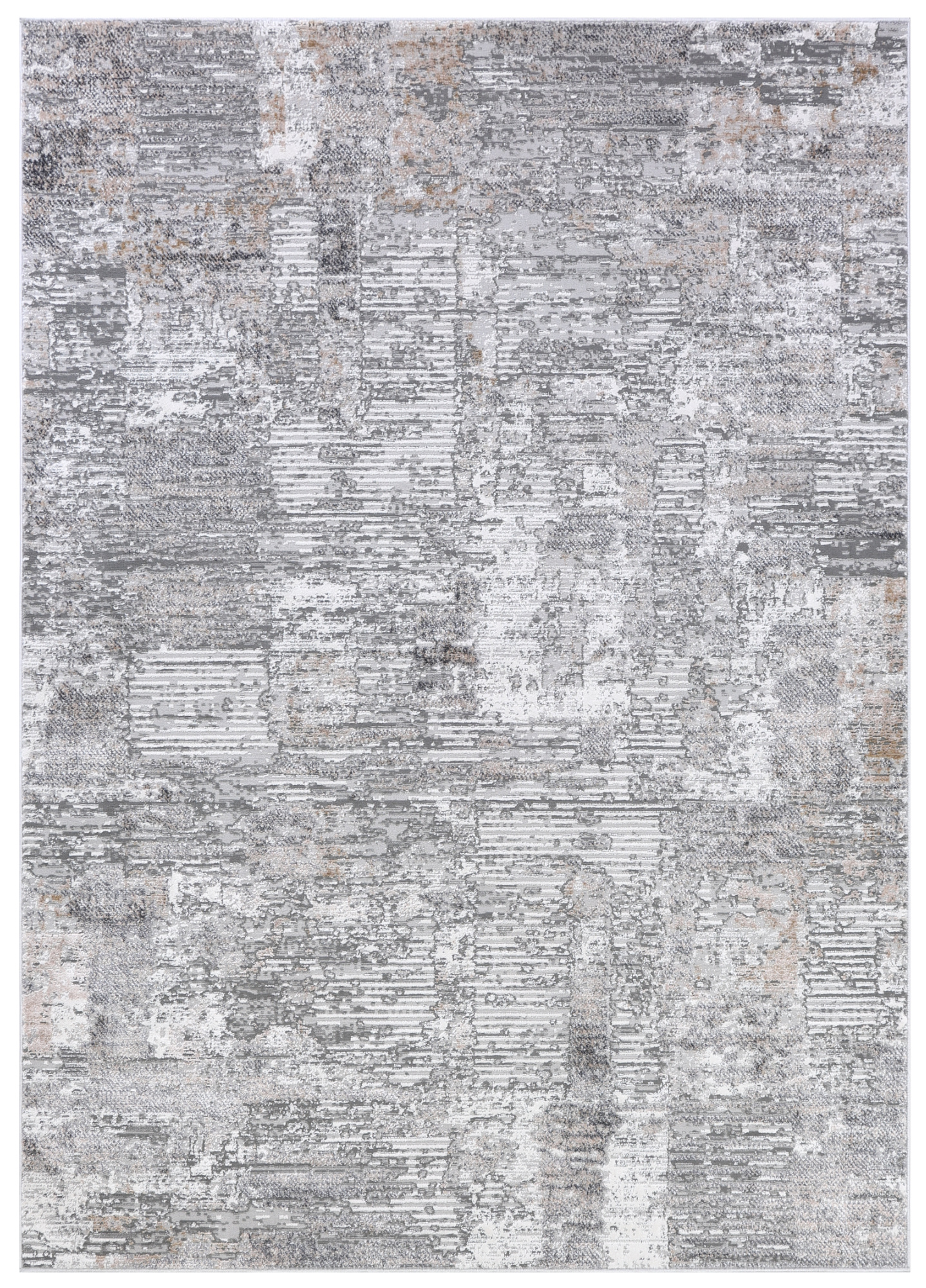 Tappeto Como Grigio Beige Industriale