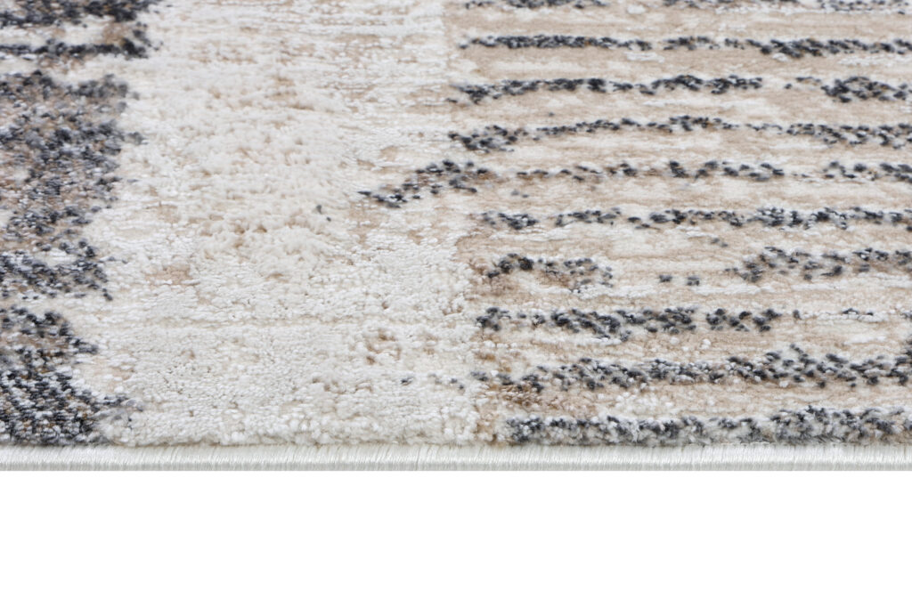 Tappeto Como Beige Grigio Industriale