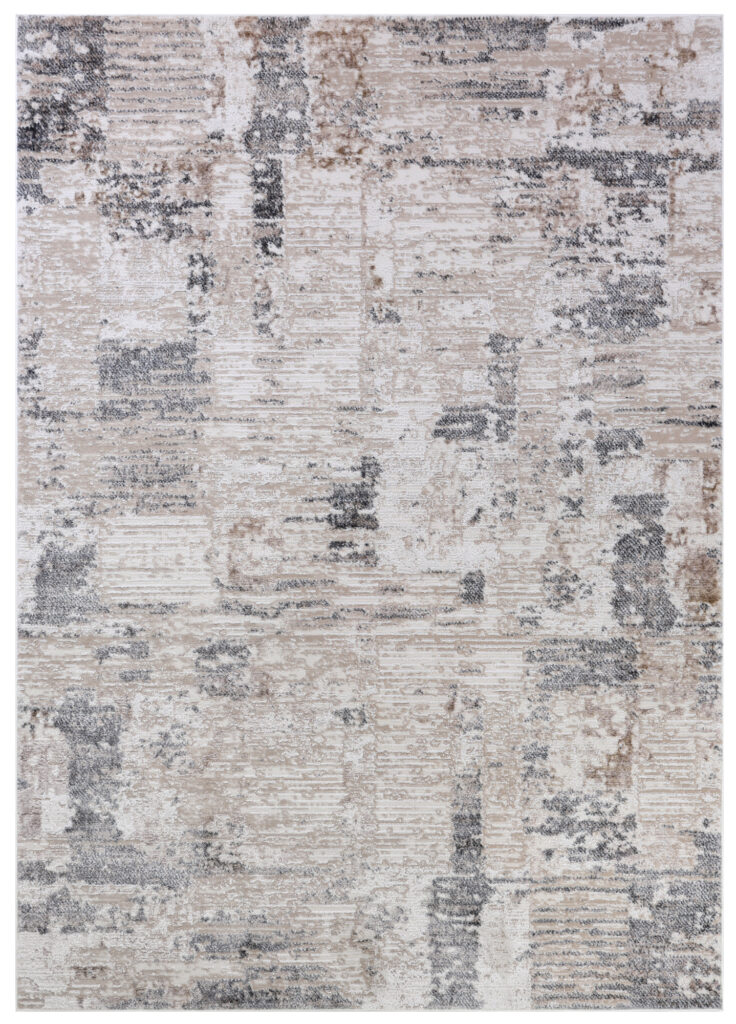 Tappeto Como Beige Grigio Industriale