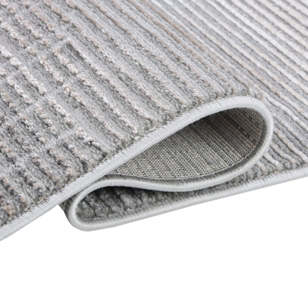 Tappeto Como Grigio Beige Geometrico