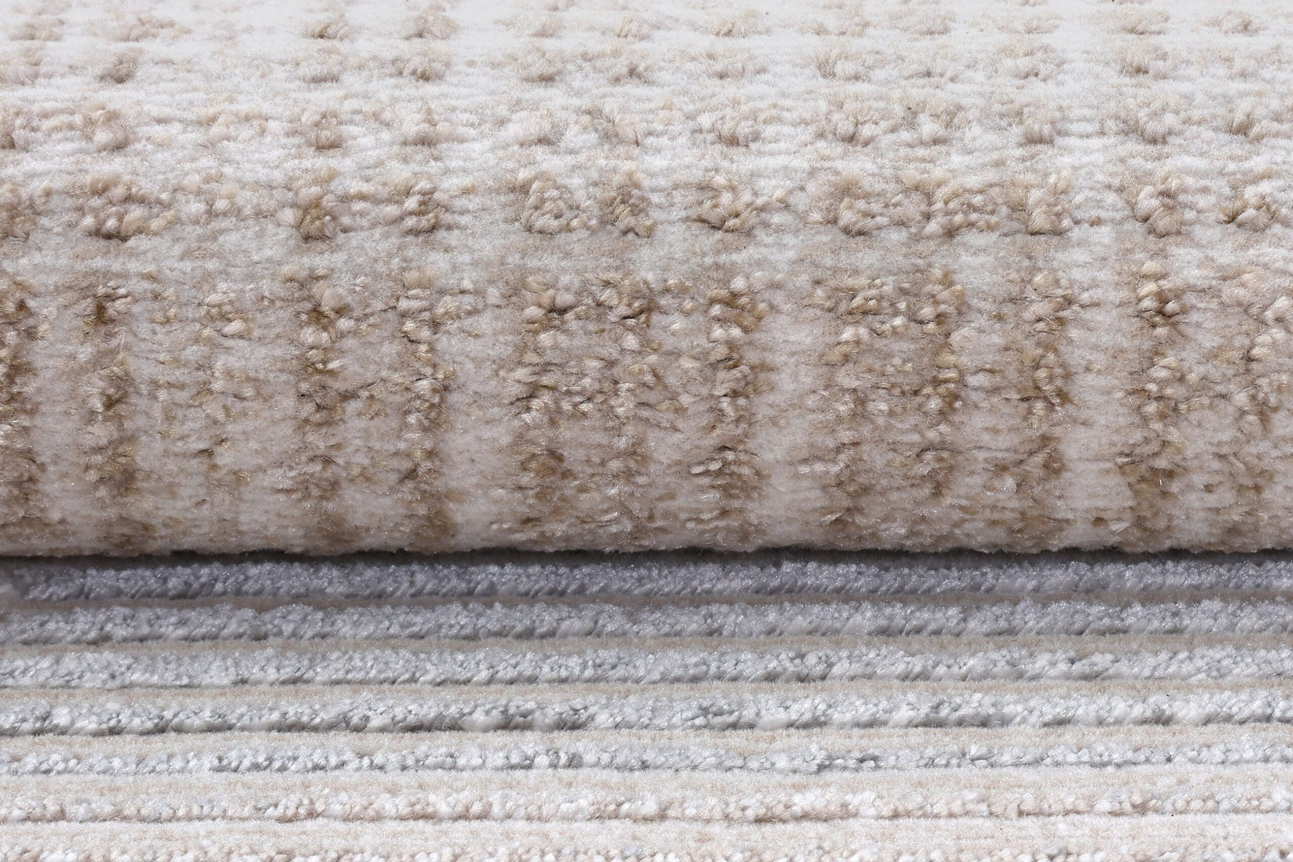 Tappeto Como Beige Grigio Geometrico