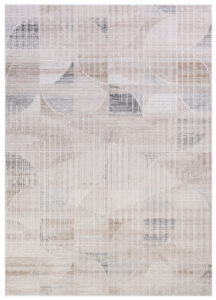 Tappeto Como Beige Grigio Geometrico