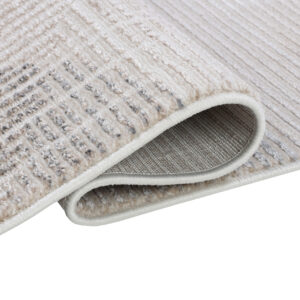 Tappeto Como Beige Grigio Geometrico
