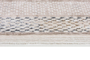 Tappeto Como Crema Beige con Cornice
