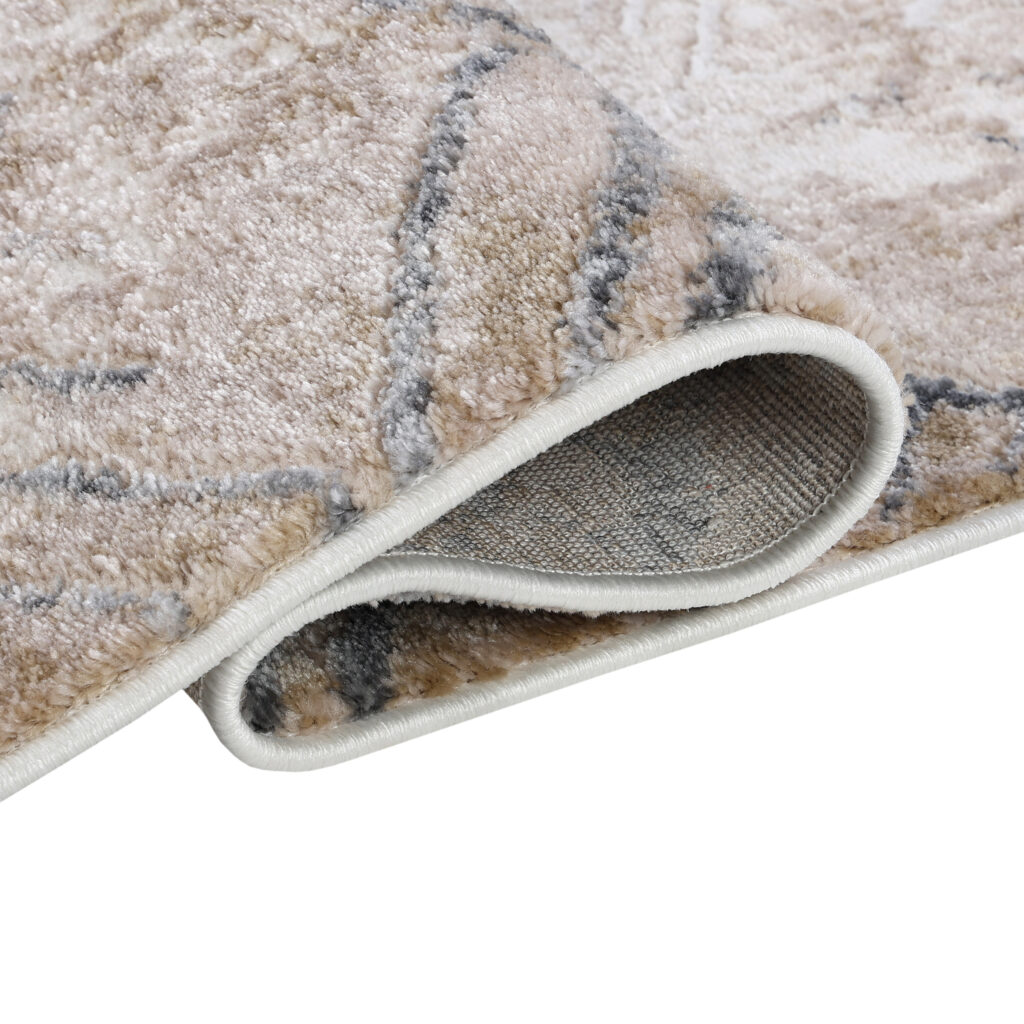 Tappeto Como Beige Crema a Quadri