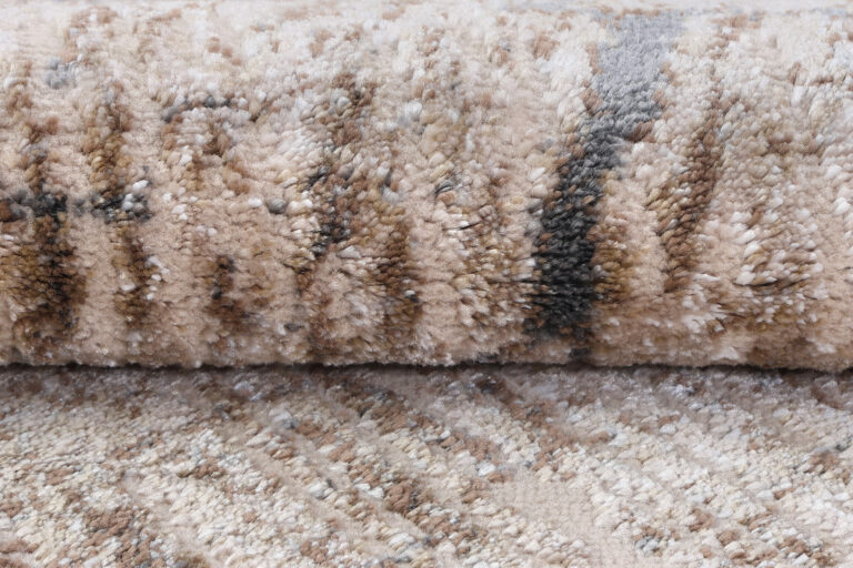 Tappeto Como Marrone Beige a Tronco d'Albero