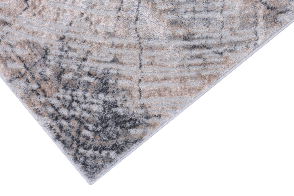 Tappeto Como Grigio Beige a Tronco d'Albero