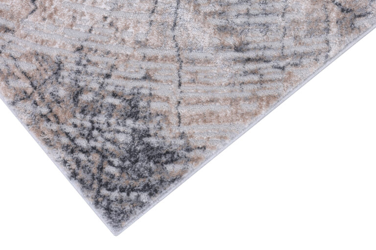 Tappeto Como Grigio Beige a Tronco d'Albero