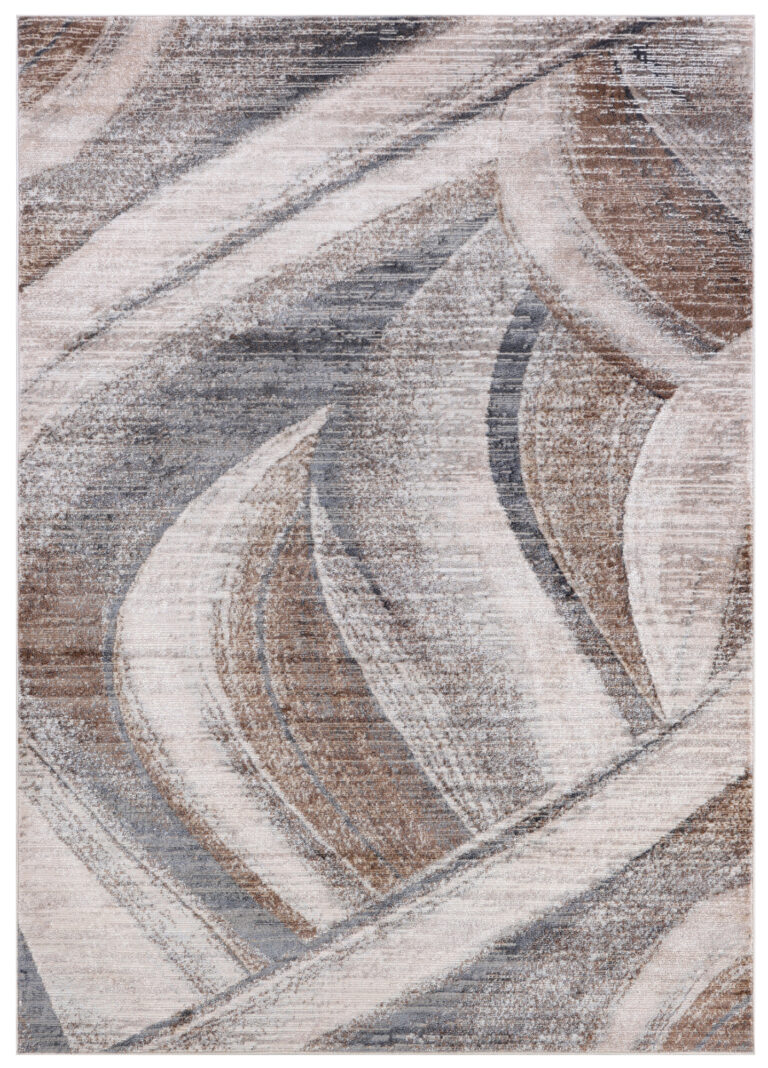 Tappeto Como Beige Grigio Astratto