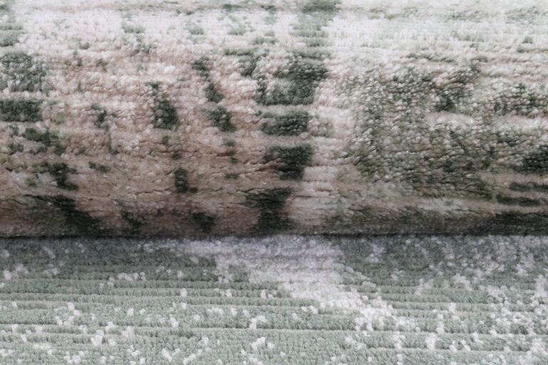 Tappeto Como Beige Verde Astratto