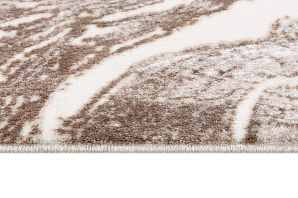 Tappeto Como Beige Struttura Legno