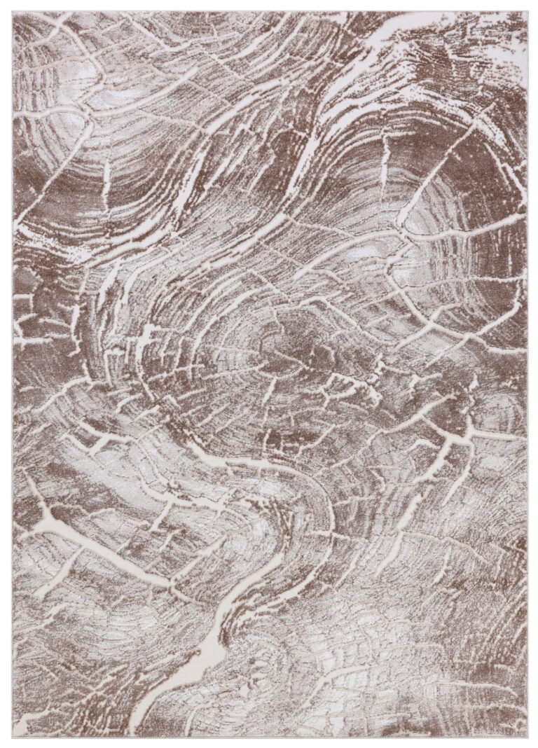 Tappeto Como Beige Struttura Legno