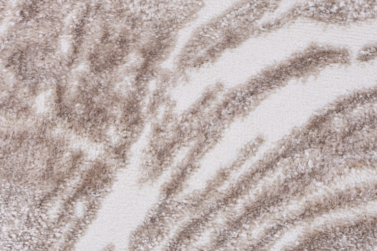 Tappeto Como Beige Chiaro Struttura Legno