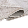 Tappeto Como Beige Chiaro Struttura Legno