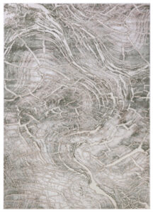 Tappeto Como Beige Verde Struttura Legno