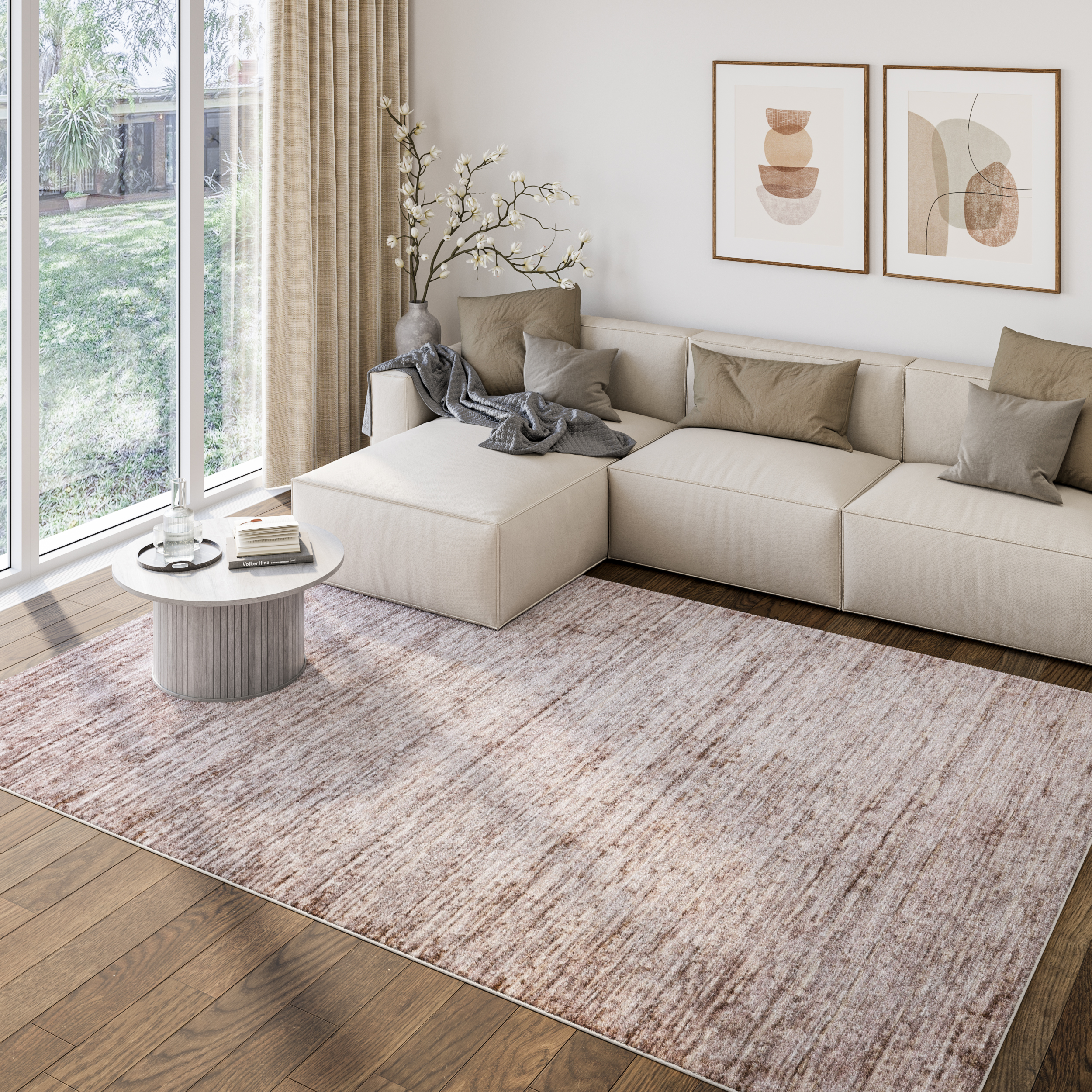 Tappeto Como Beige Chiaro