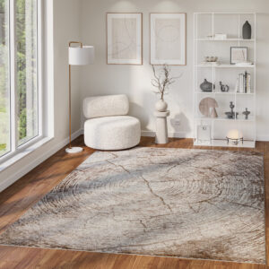 Tappeto Como Beige a Tronco d'Albero