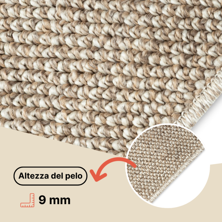 Tappeto Esterno Calma Grigio Scuro