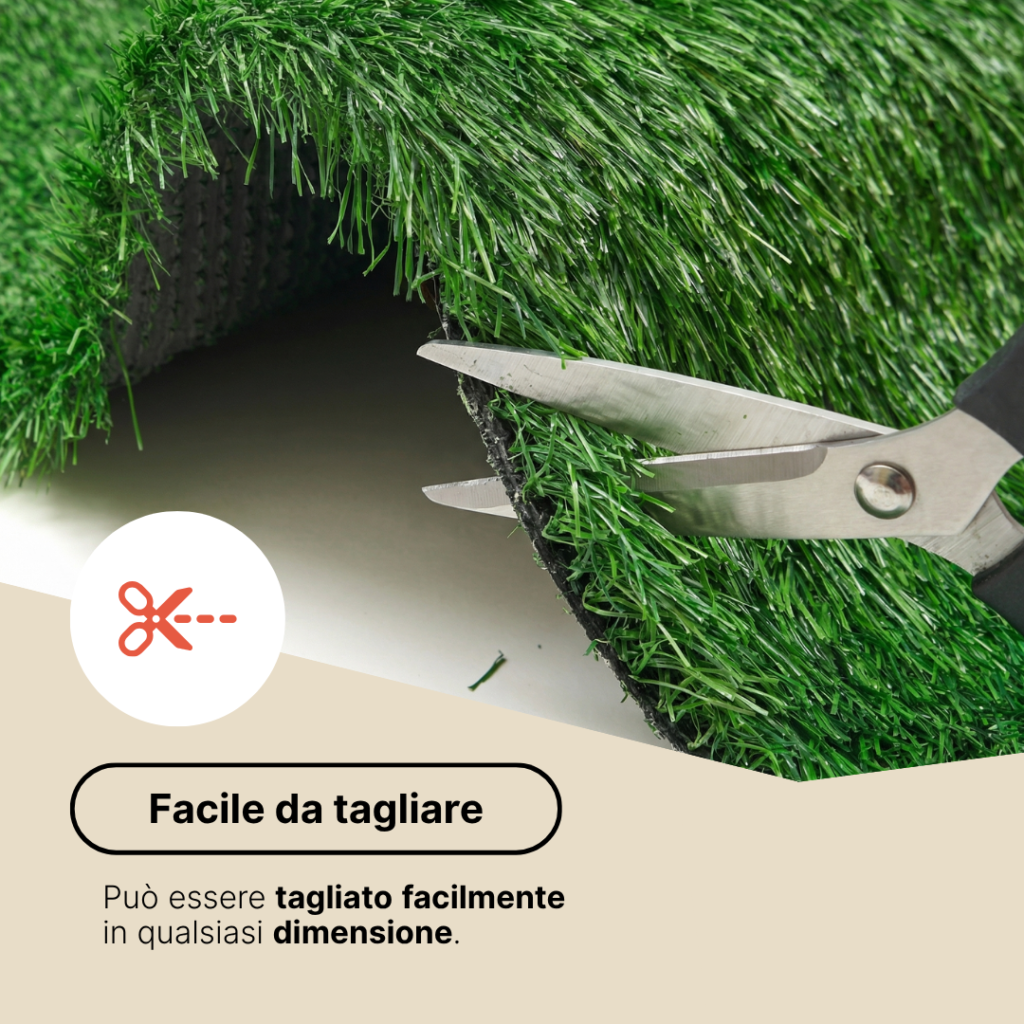 Erba Sintetica Verde 40 mm