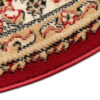 Tappeto Atlas Ovale Rosso Tradizionale Medaglione