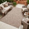 Tappeto Esterno Verano Marrone