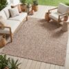 Tappeto Esterno Verano Marrone