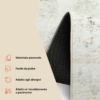 Tappeto Bari Motivo Astratto Etnico Beige Antiscivolo