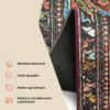 Tappeto Ispahan Multicolore Vintage Antiscivolo