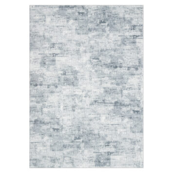 Tappeto Bari Motivo Astratto Grigio Blu Antiscivolo