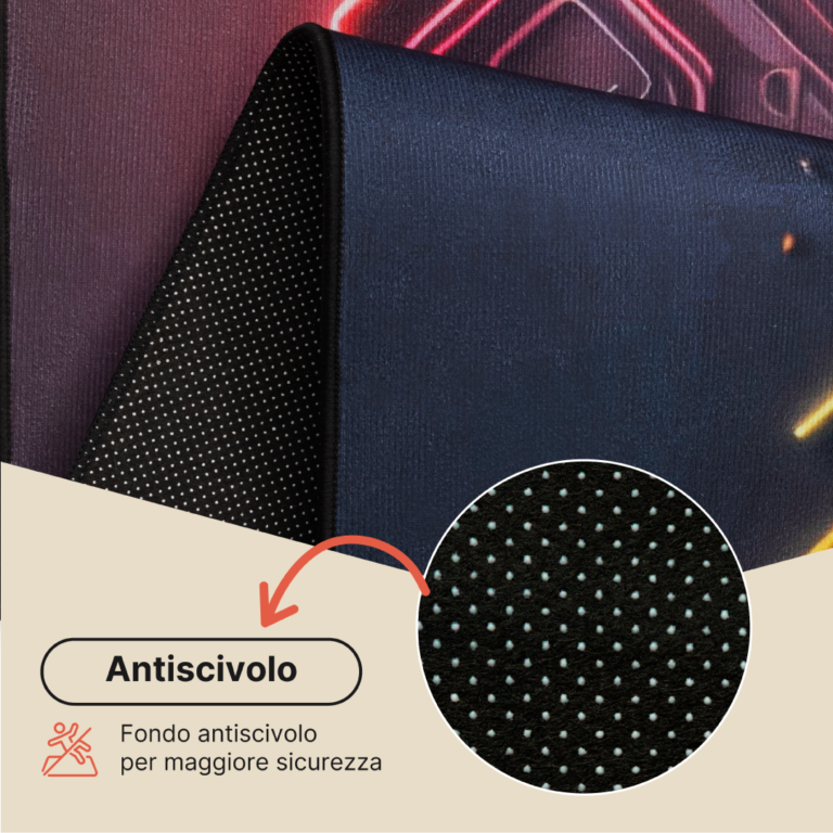 Tappeto Joy Neon Pad Antiscivolo