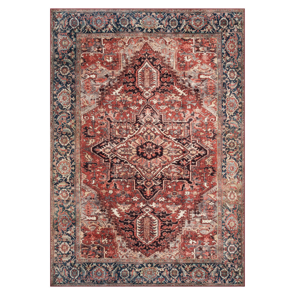 Tappeto Ispahan Multicolore Classico Antiscivolo