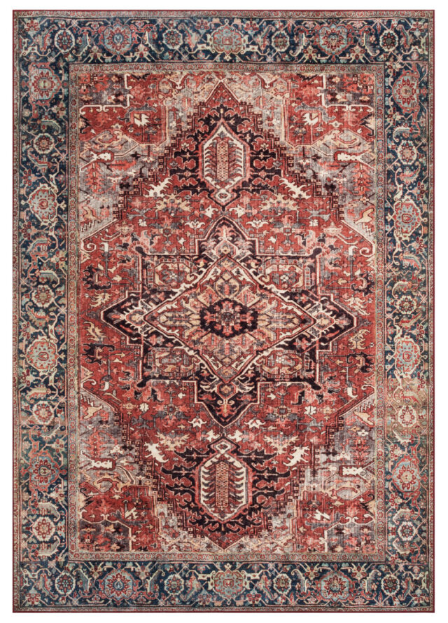 Tappeto Ispahan Multicolore Classico Antiscivolo