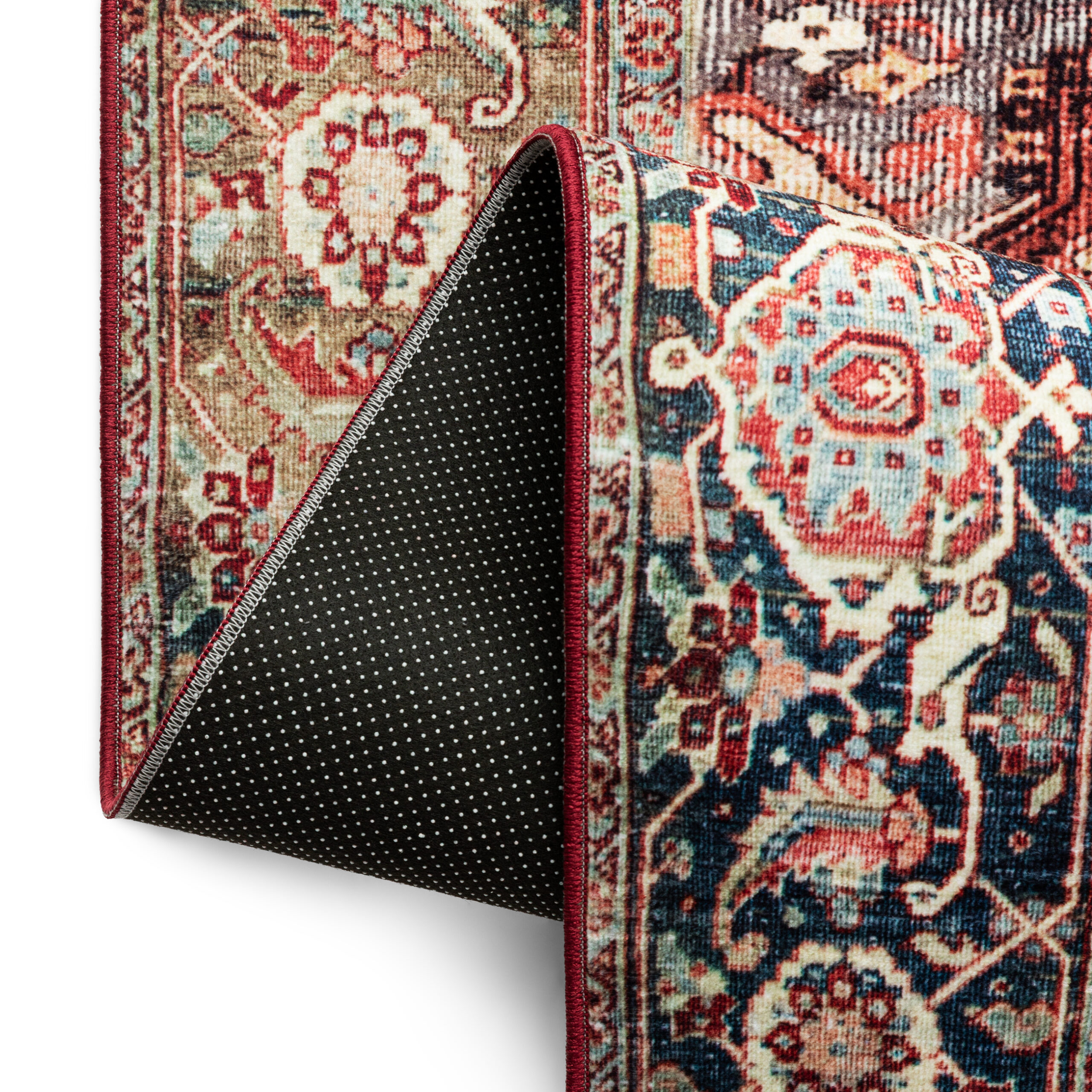 Tappeto Ispahan Multicolore Classico Antiscivolo