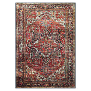 Tappeto Ispahan Bordeaux Tradizionale Antiscivolo