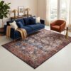 Tappeto Ispahan Multicolore Tradizionale Antiscivolo