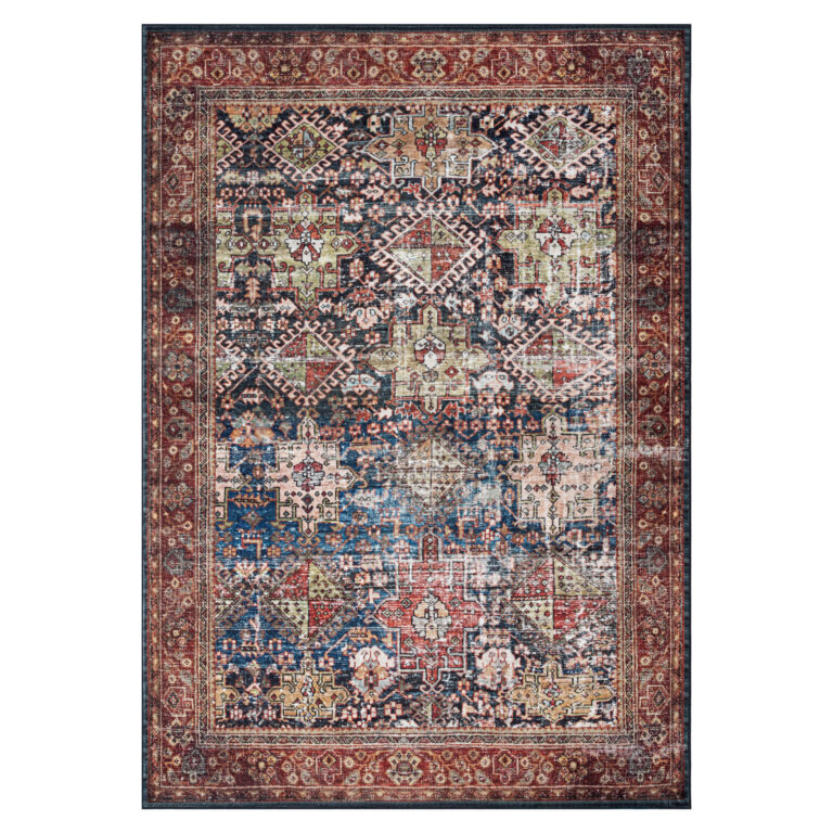 Tappeto Ispahan Multicolore Tradizionale Antiscivolo