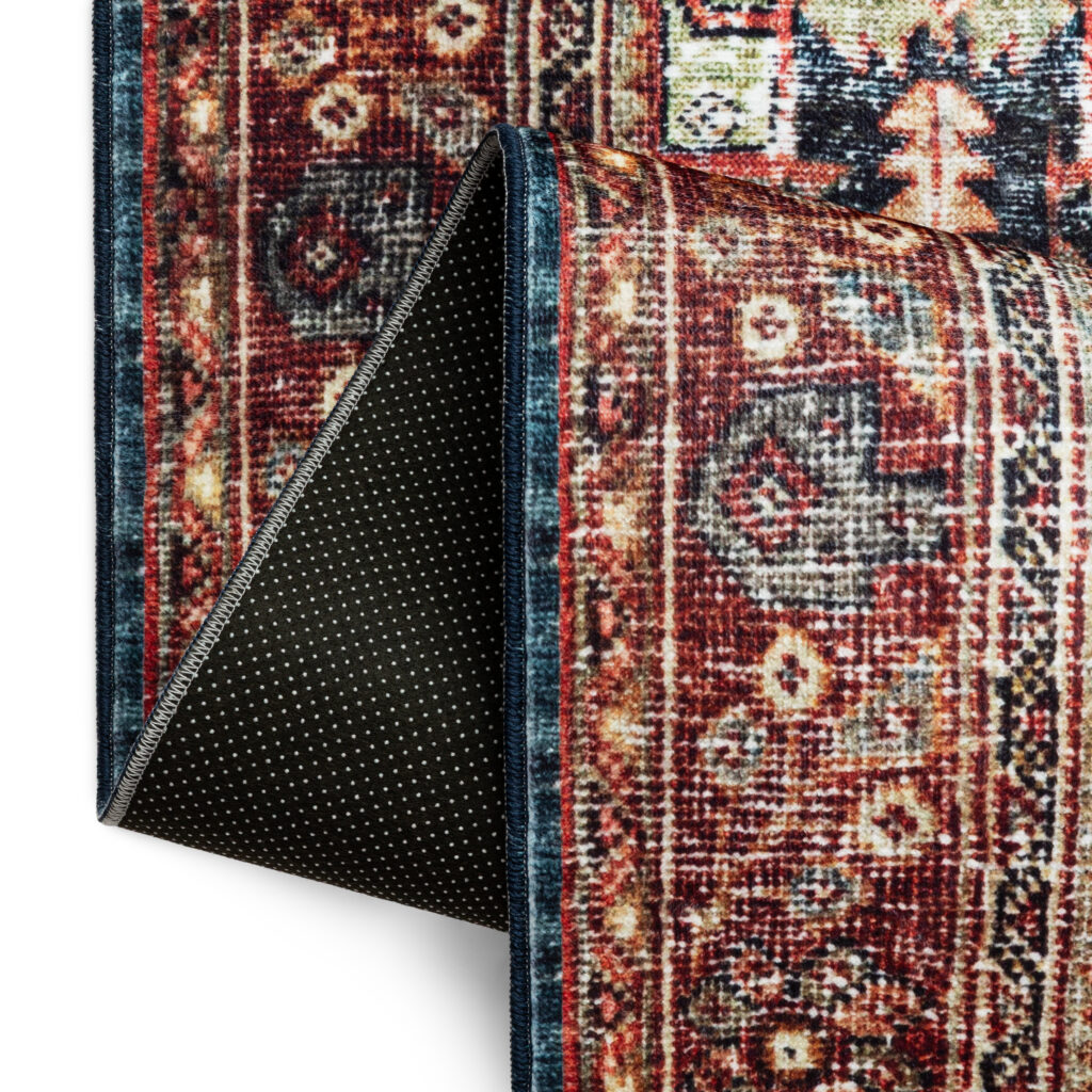Tappeto Ispahan Multicolore Tradizionale Antiscivolo