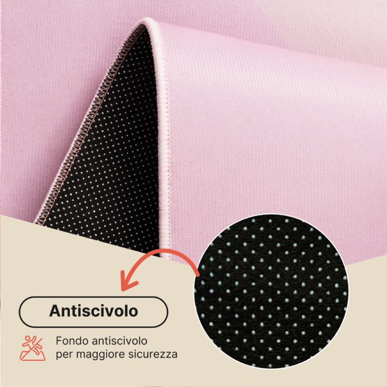 Tappeto Bambini Joy Unicorno Antiscivolo