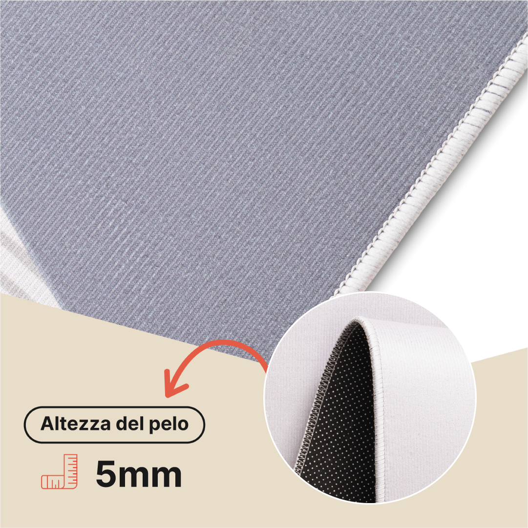 Tappeto Bambini Joy Pastello Montagne Antiscivolo
