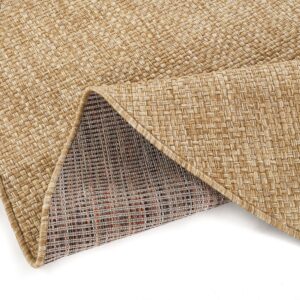 Tappeto da Esterno Yucana Rotondo Beige