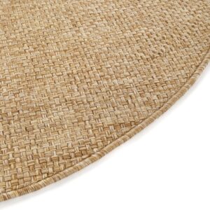 Tappeto da Esterno Yucana Rotondo Beige