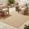 Tappeto da Esterno Yucana Quadrato Beige