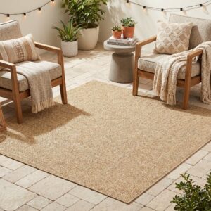 Tappeto da Esterno Yucana Quadrato Beige